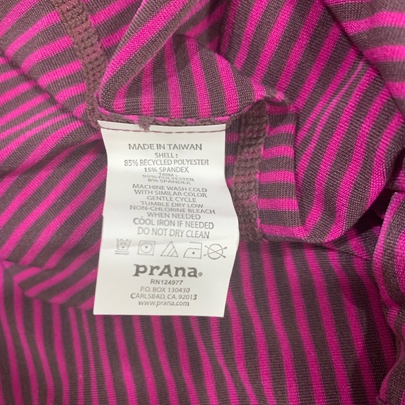 prAna Estella Capri Striped Leggings - Picture 6 of 7